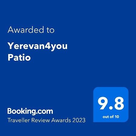 Yerevan4You Patio 외부 사진
